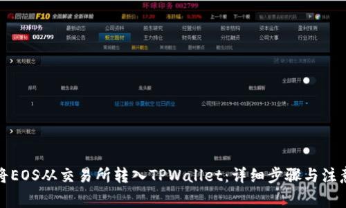 如何将EOS从交易所转入TPWallet：详细步骤与注意事项