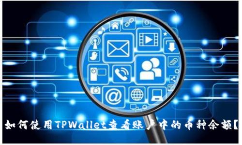 如何使用TPWallet查看账户中的币种余额？